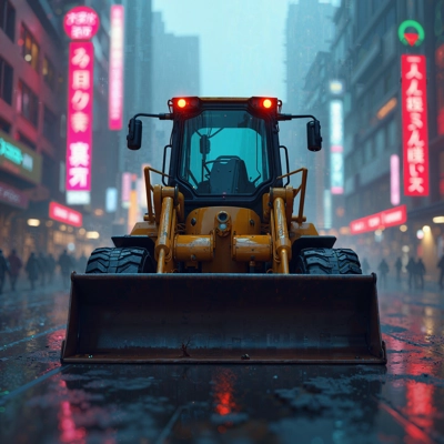 Cyberpunk Frontloader