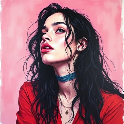 Pink Portrait